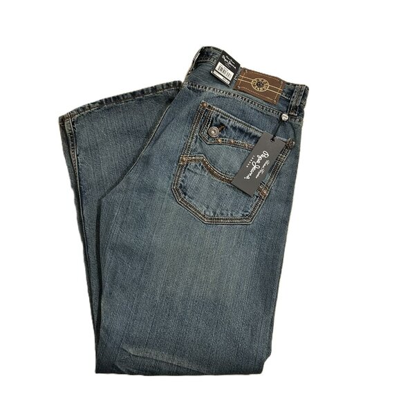 Mens Pepe Jeans Relaxed Low-Rise Straight Leg NWT 38x30 - Picture 2 of 16